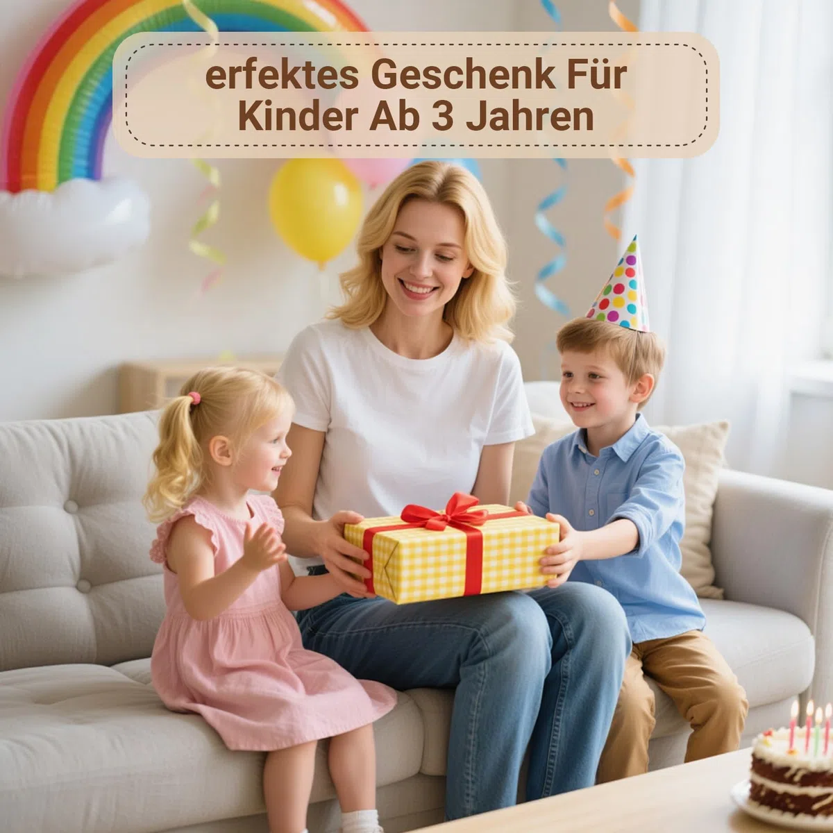 Kinderküche Zubehör Holz, Mini Spielküche Spielset mit Topf, Pfanne, Drehbare Knöpfe mit Klickgeräusch, Montessori Spielzeug ab 3 Jahren