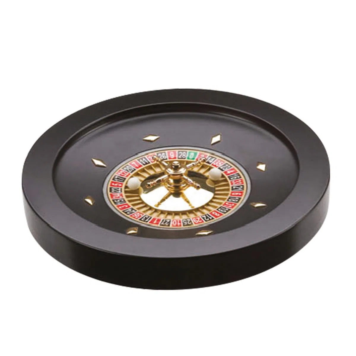 Hot 320550 36 cm Holz Roulette-Rad