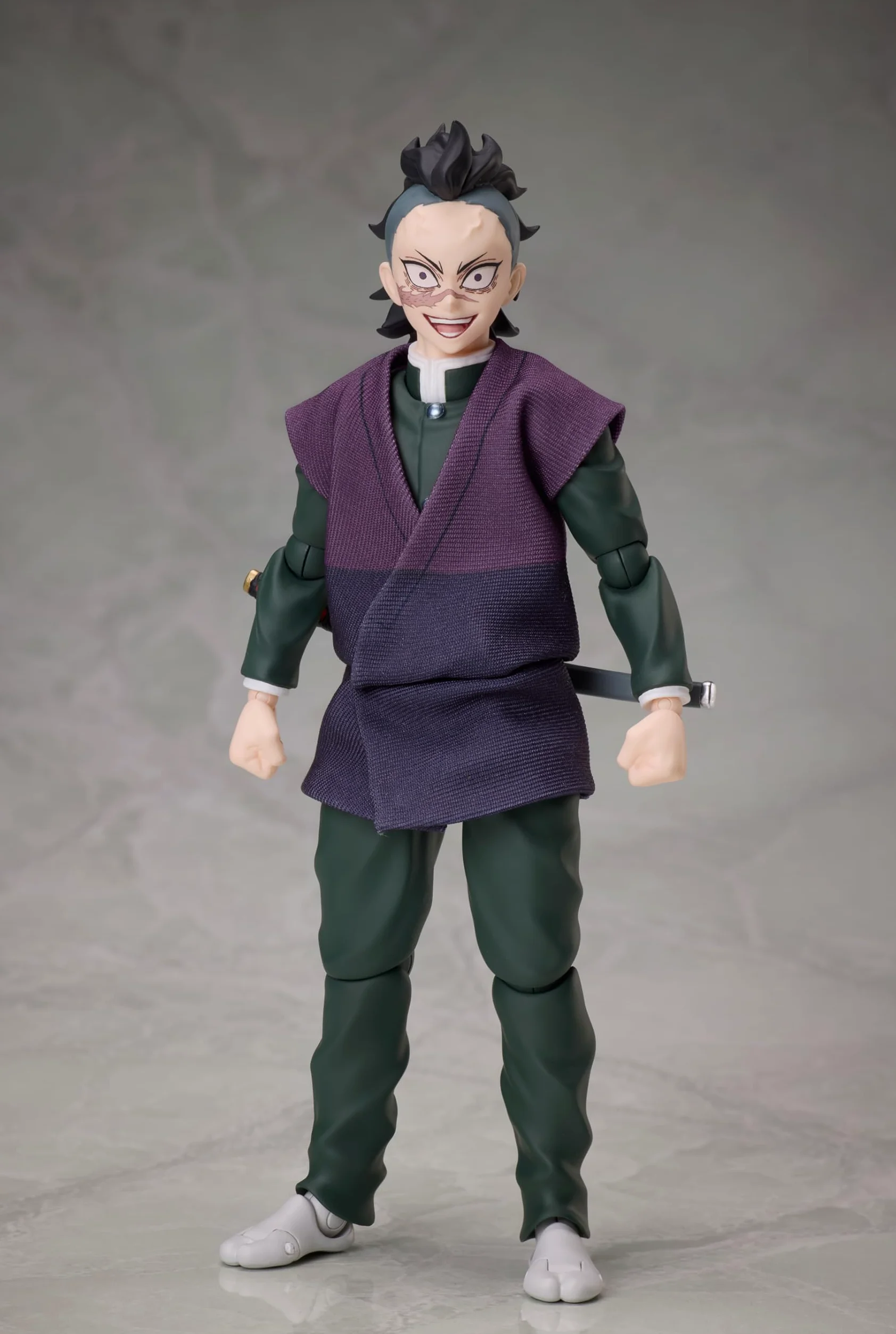 Aniplex Demon Slayer Kimetsu no Yaiba - Genya Shinazugawa BUZZmod Actionfigur im Maßstab 1:12