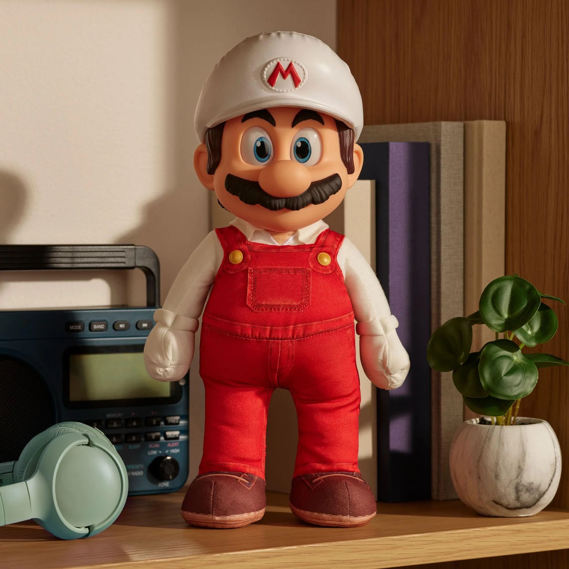 Super Mario Galaxy Fire Mario Plüschtier 35 cm offiziell lizenziert Jakks Pacific Nintendo Sammlerstück