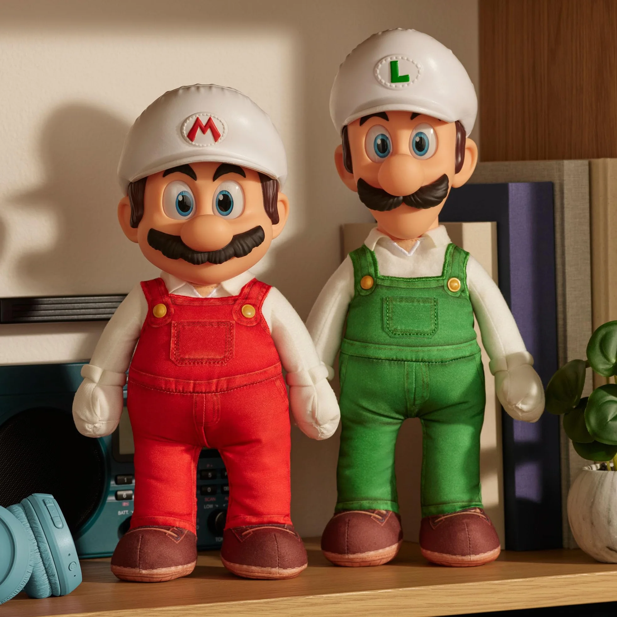 Super Mario Galaxy Fire Mario Plüschtier 35 cm offiziell lizenziert Jakks Pacific Nintendo Sammlerstück
