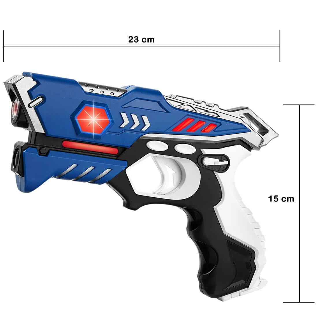 Laser Tag Set: 2 Laserpistolen - Lasertag Spiel Set für Kinder Ab 6 Jahren