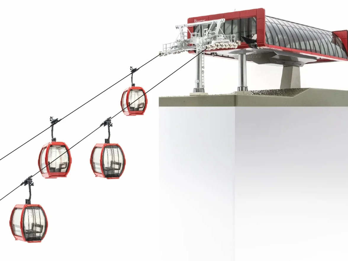 Jagerndorfer JC82496 Cable Car System Starter Set Red/Black