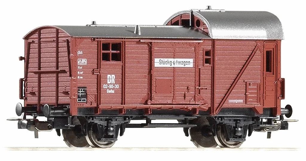 Piko 57708 - Stückgutwagen Gwhu02 DR III, Blau