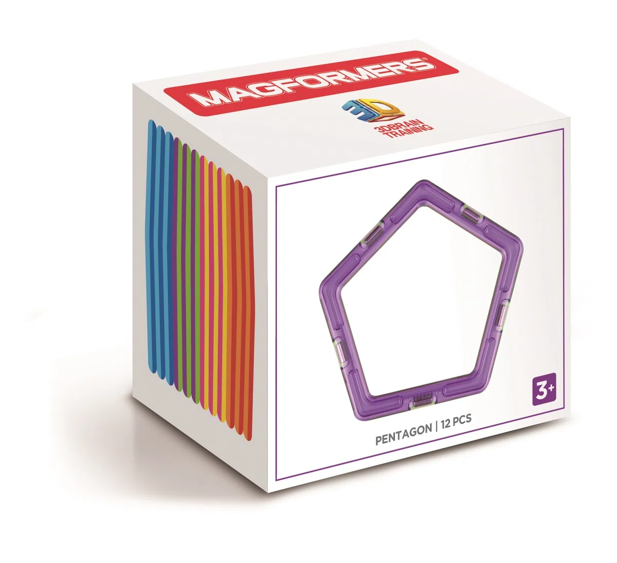 MAGFORMERS 278-34 Magnetspielzeug, Yellow, Blue, Red, Green