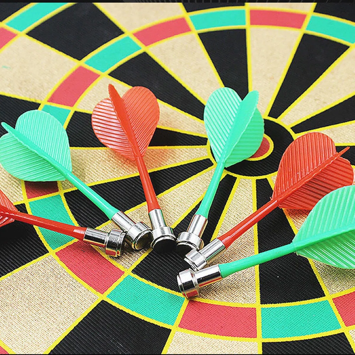Kids Dart Board, Dart Board für Kinder - Party Play Game Indoor Outdoor,Magnetisches Dartboard doppelseitiges -Brettspiel für Kinder Erwachsene im Innen- und Außenbereich