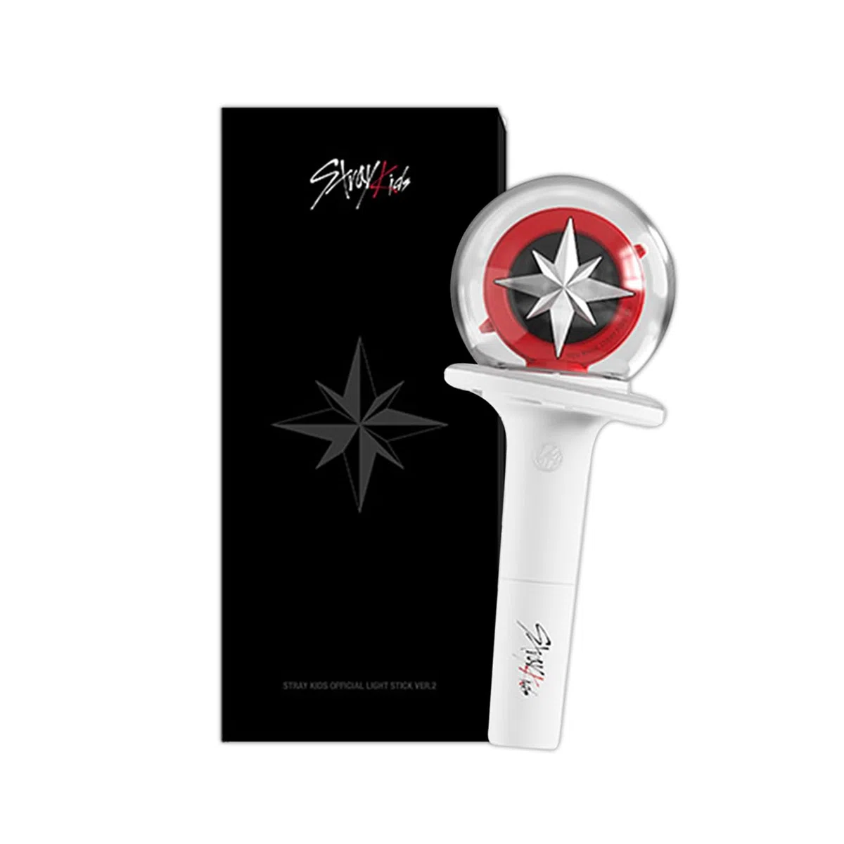 STRAY-KIDS OFFICIAL LIGHT STICK Ver.2 + 1 Miniature Keyring