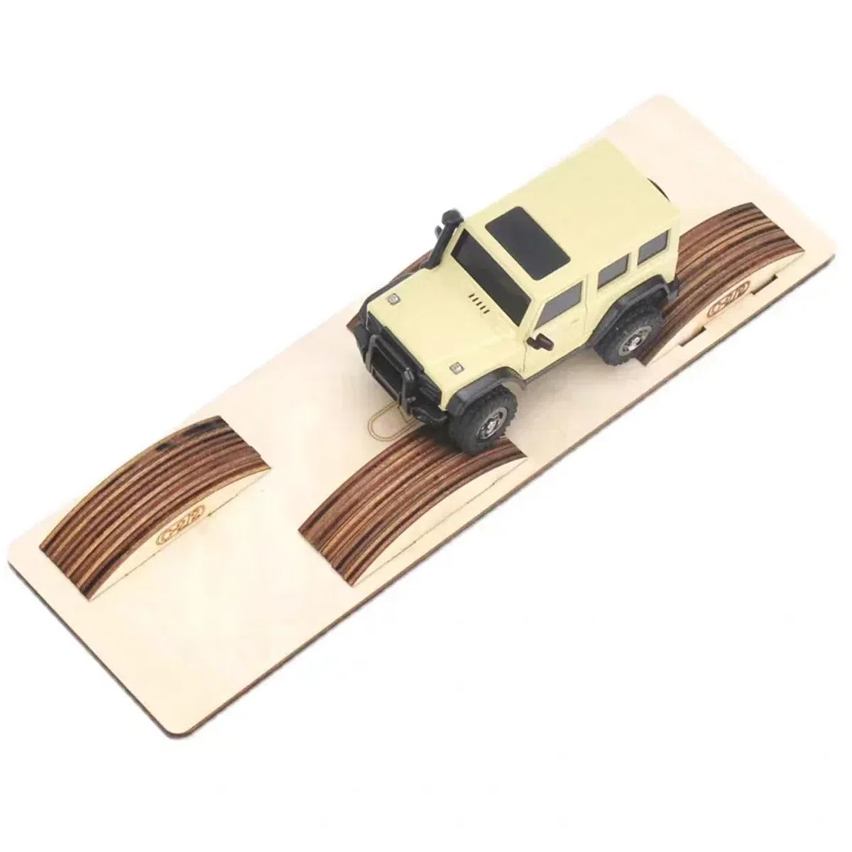 LDARC Hindernisparcours 4-teiliges Set für X43 Crawler/M58 Buggy, Baldachin, Teeter Totter, Rampen, rollende Straßen