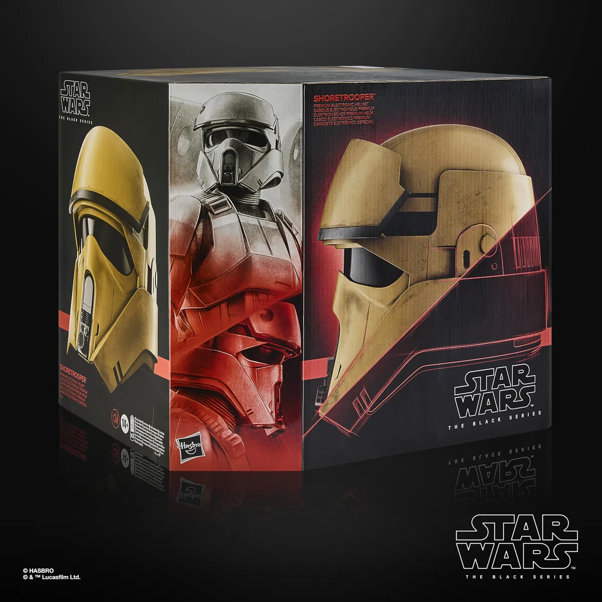 Star Wars The Black Series Shoretrooper elektronischer Premium Rollenspiel-Helm für Erwachsene