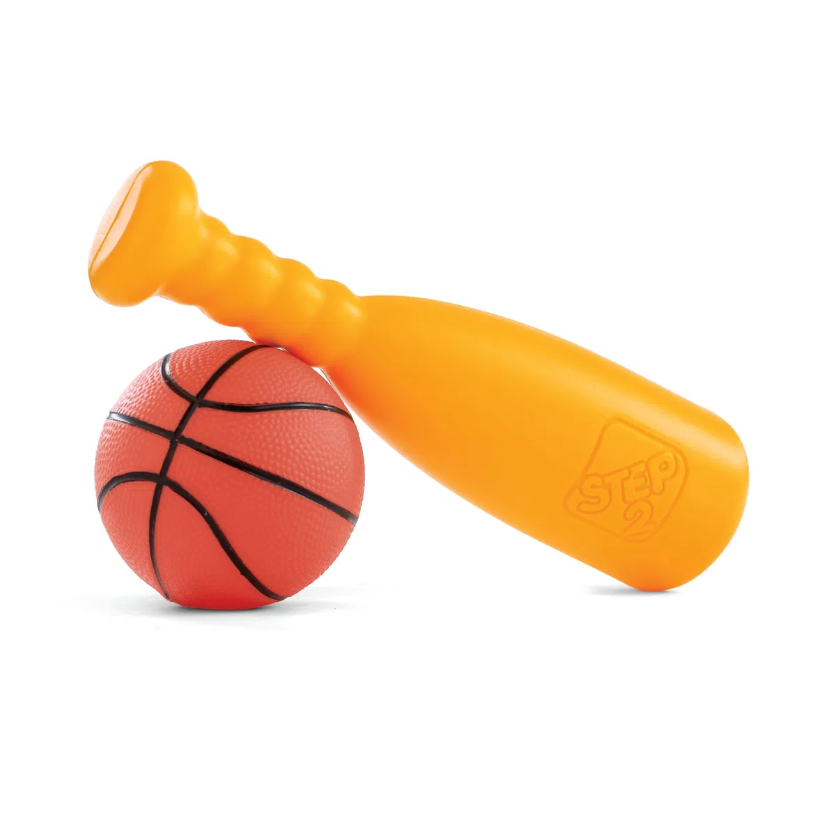 Step2 Sports-Tastic Activity Center Spielgerät mit Rutsche und vielen Spielmöglichkeiten | Kinderrutsche, Basketballkorb, Baseball & Schläger aus Kunststoff