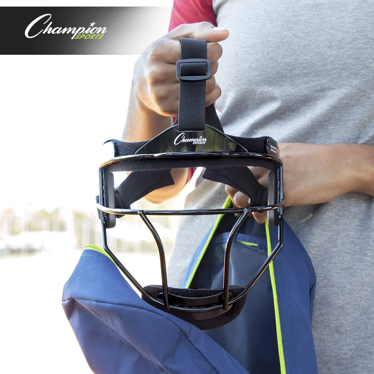 Champion Sports Softball-Gesichtsmaske – strapazierfähiger Fielder-Kopfschutz – Premium-Sport-Zubehör für drinnen und draußen – Magnesium oder Stahl in Mehreren Farben und Größen