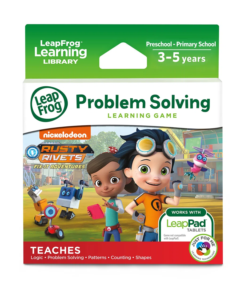 LeapFrog 490803 LeapPad Rusty Rivets Cartridge Lernspielzeug, Mehrfarbig, Einheitsgröße