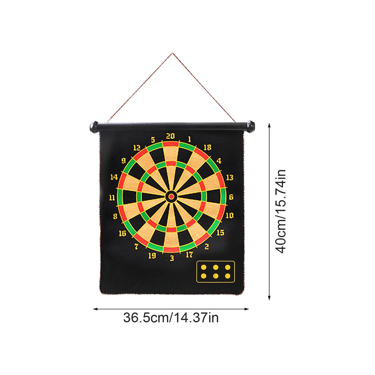 Kids Dart Board, Dart Board für Kinder - Party Play Game Indoor Outdoor,Magnetisches Dartboard doppelseitiges -Brettspiel für Kinder Erwachsene im Innen- und Außenbereich