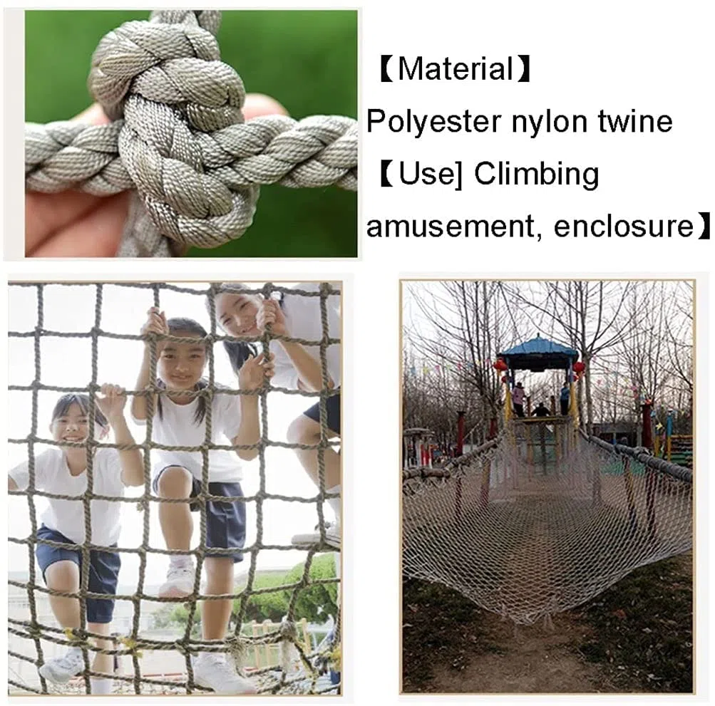 200x250cm,Kletternetz Für Kinder, Kletterseilleiter, Robustes Und Langlebiges Polyamid-Sicherheitsnetz Für Den Außenbereich, Spielbereich, Haustier- Und Pflanzenstütze