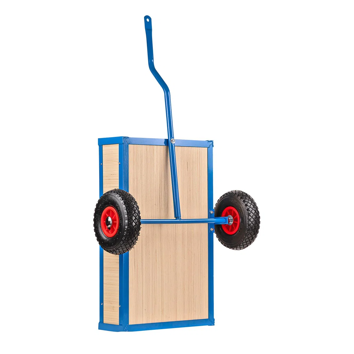 DEMA Gokart Anhänger Tretauto Transportanhänger 100 kg Luftbereifung | Kinderfahrzeug, Lastenanhänger, Handwagen, Bordwände abnehmbar, Luftreifen, Garten, Spielzeugtransport