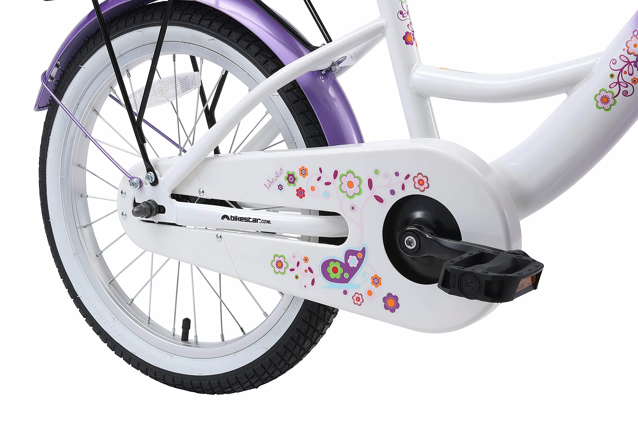 BIKESTAR Kinderfahrrad für Jungen und Mädchen ab 5 Jahre | 18 Zoll Kinderrad Classic | Fahrrad für Kinder | Risikofrei Testen