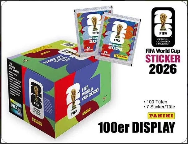 FIFA WC 26 Sticker Box 100er