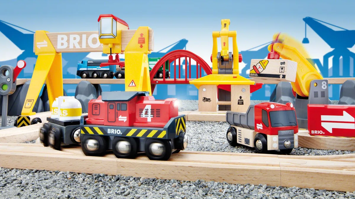 BRIO World 63309700 Frachten Set Deluxe - Empfohlen ab 3 Jahren