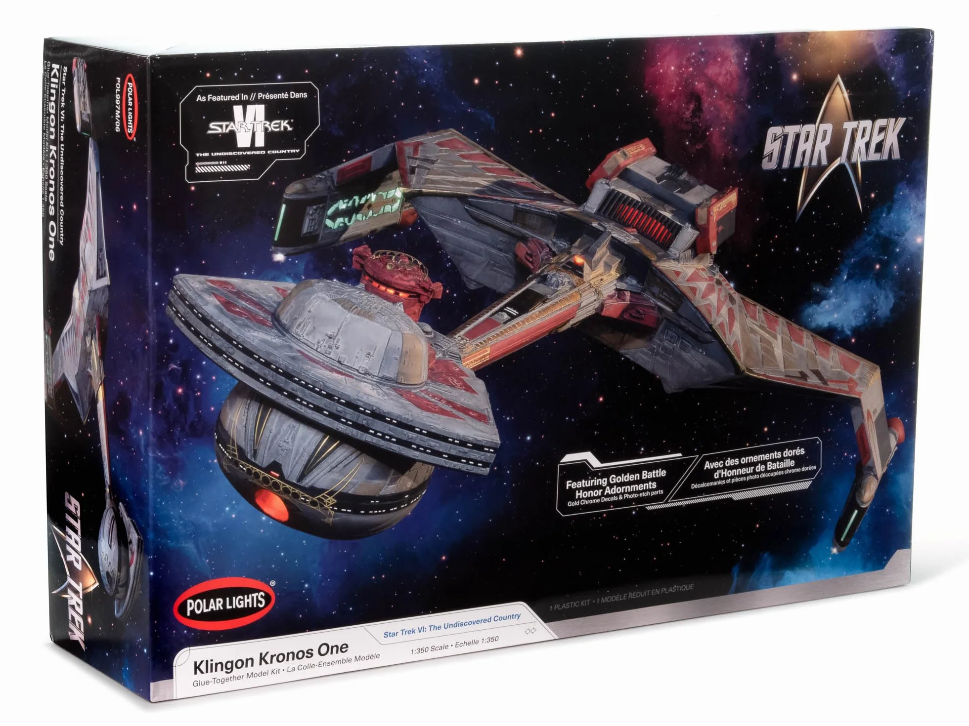 Polar 1/350 Star Trek 6: The Undiscovered Country Klingon Kronos One