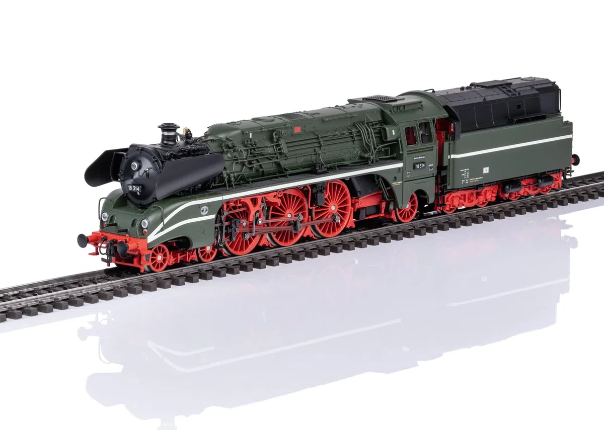Märklin H0 - Dampflokomotive Baureihe 18.3 – Digital-Decoder mfx+ - dynamischer Rauchausstoß - filigran Metallkonstruktion – Epoche III – 39029