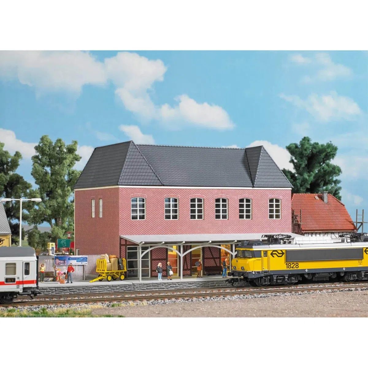 Busch 1661 H0 Bahnhof Bad Bentheim