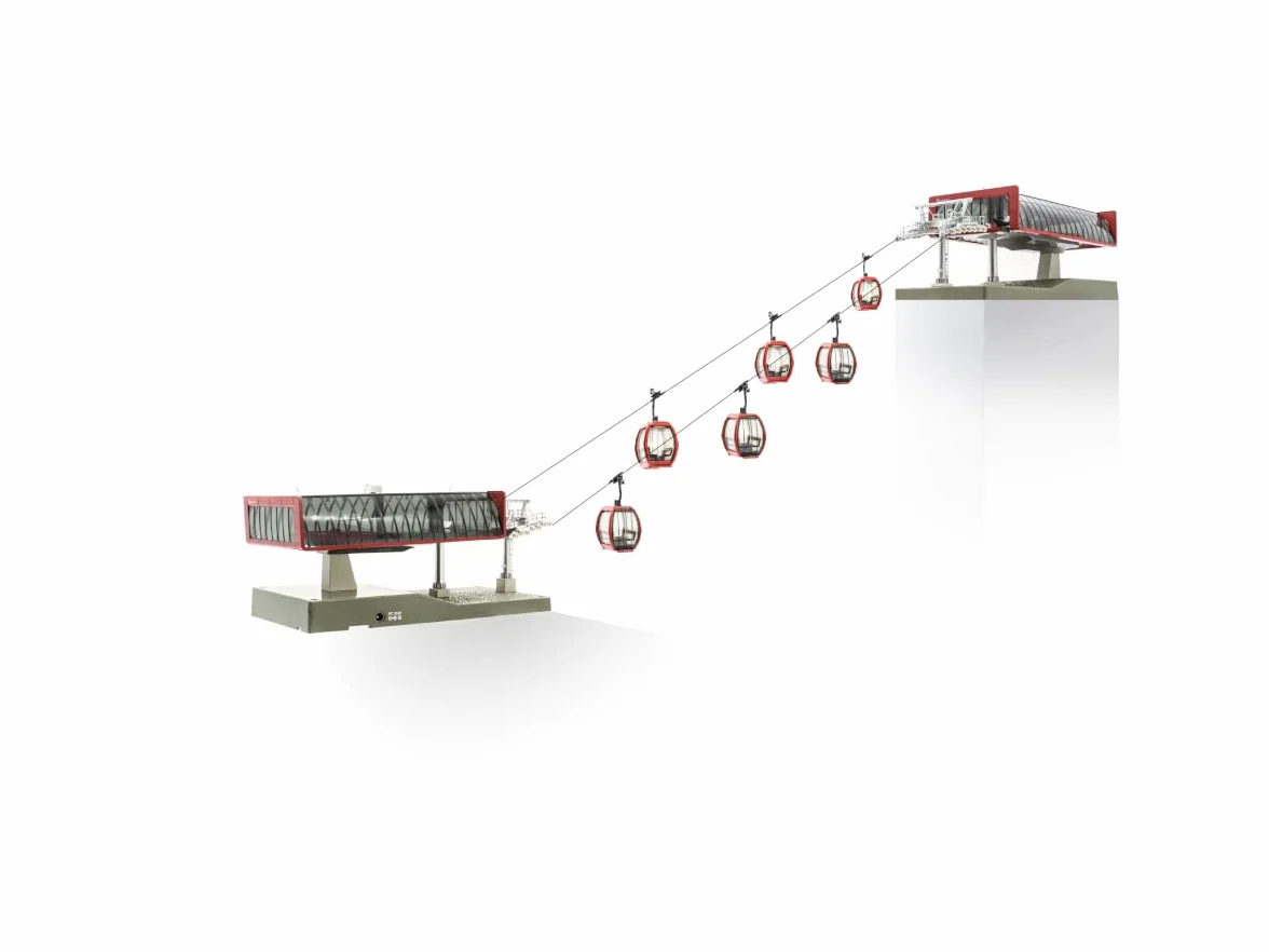 Jagerndorfer JC82496 Cable Car System Starter Set Red/Black