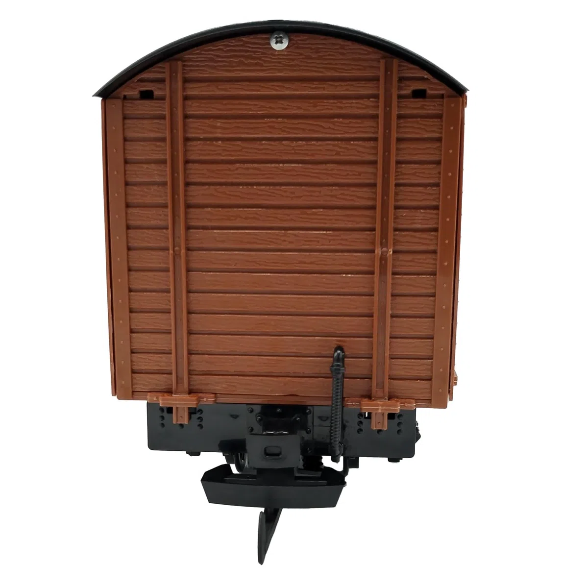 Gedeckter Güterwagen braun - Selbstbauwagen/Bausatzwagen - Gartenbahn Spur G