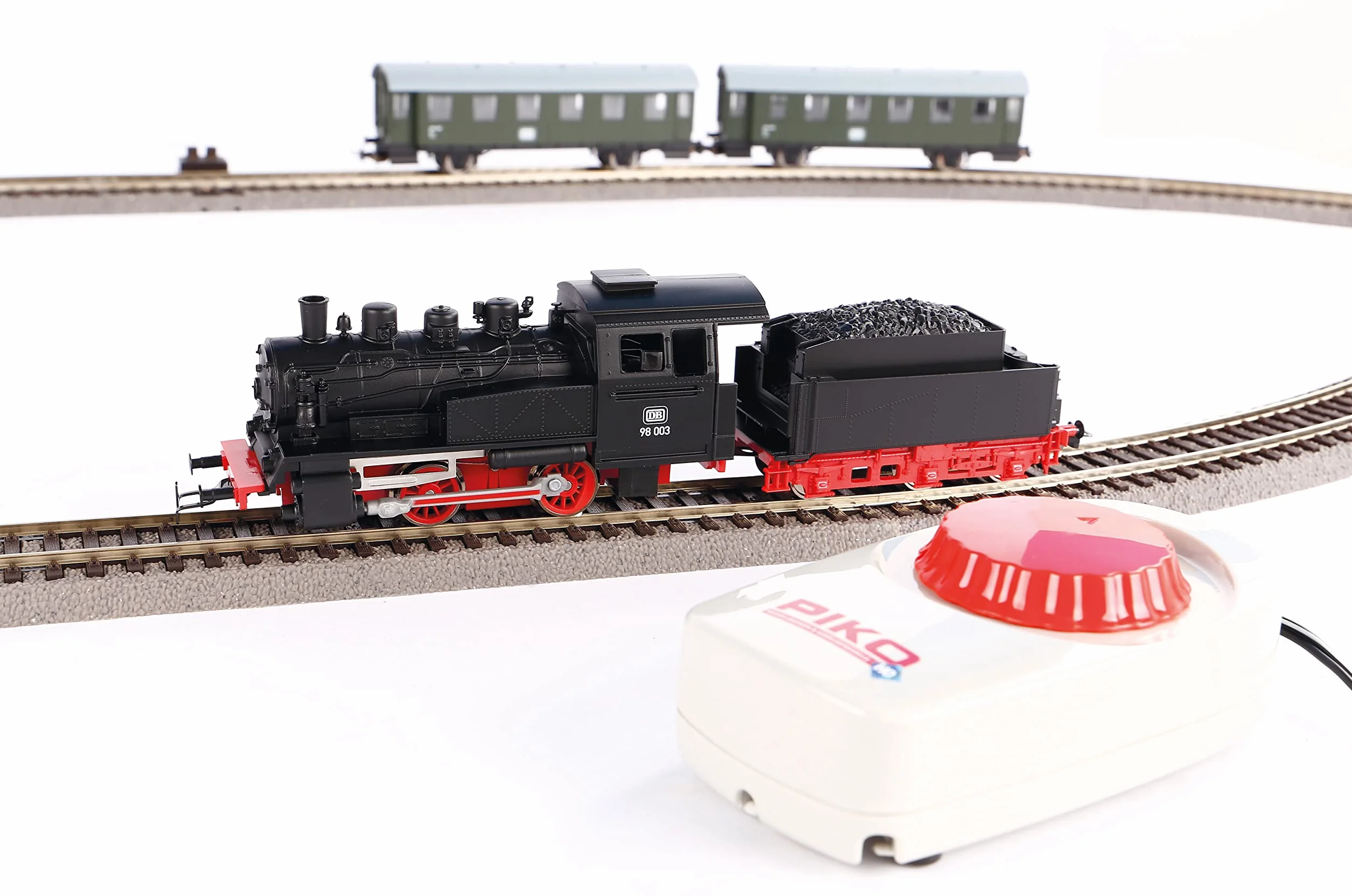Piko H0 57112 H0 Start-Set Personenzug, Schwarz, 110 x 88 cm