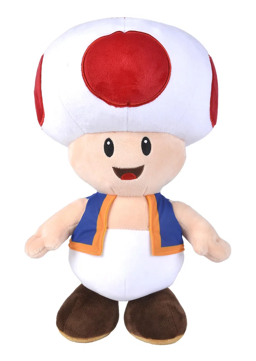 Simba Super Mario Toad Plüsch 40cm Jumbo Plüschfigur Nintendo