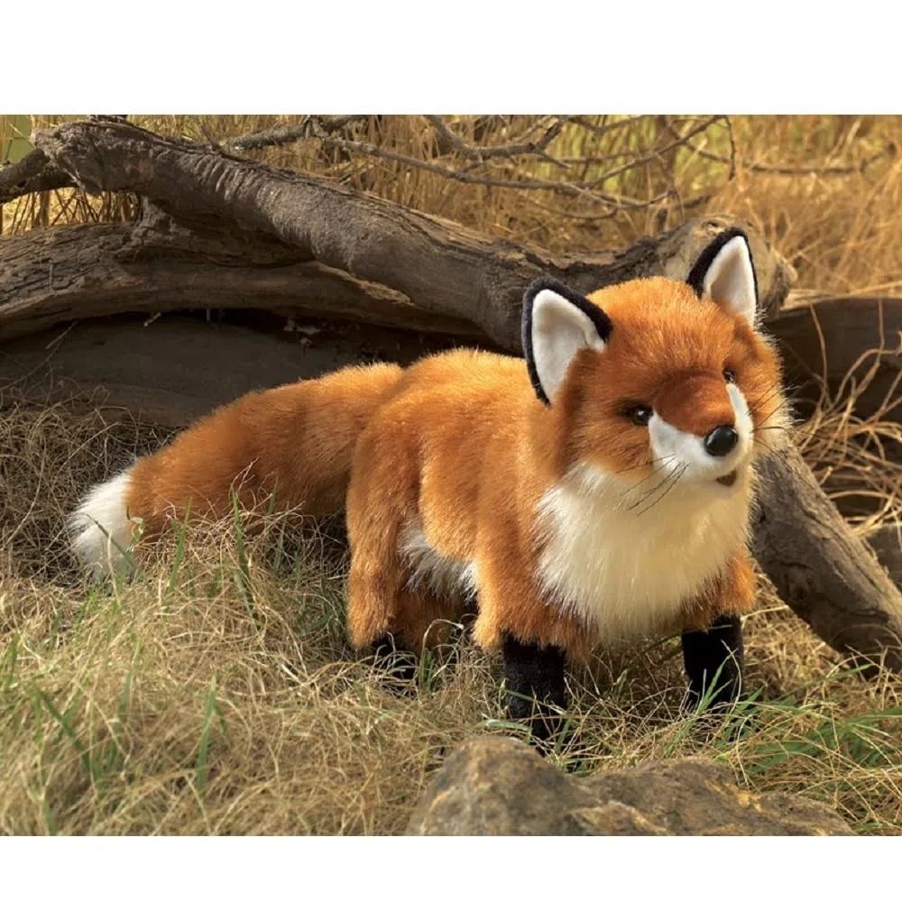 Folkmanis Fox Hand Puppet Red