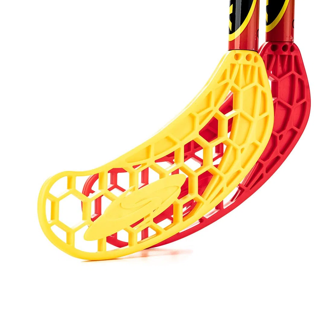 Bandito FunHockey Schlägersets mit Bälle, Floorball Stick, Streethockey Outdoor/Indoor, Team-Set mit 12 Schläger + 12 Bälle und 2 Schläger 2 Bälle, sowie 4 Schläger + 4 Bälle inkl. Tragetasche
