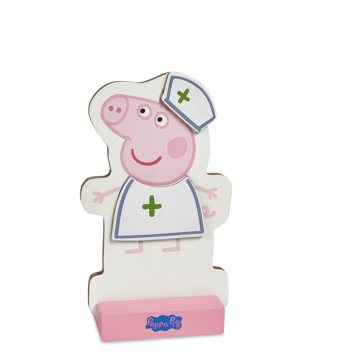 Peppa Pig Magnetic Wooden Dress-UP Set, FSC Wood, Wooden Toys, Preschool Dress UP DOLL
