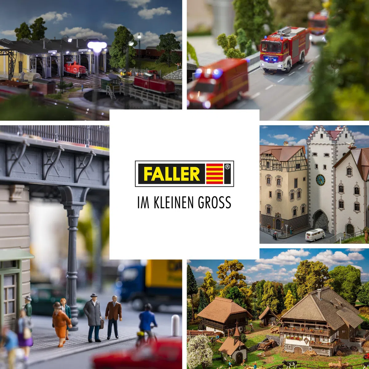 Faller 110115 H0 Bahnhof Mittelstadt, Verschieden