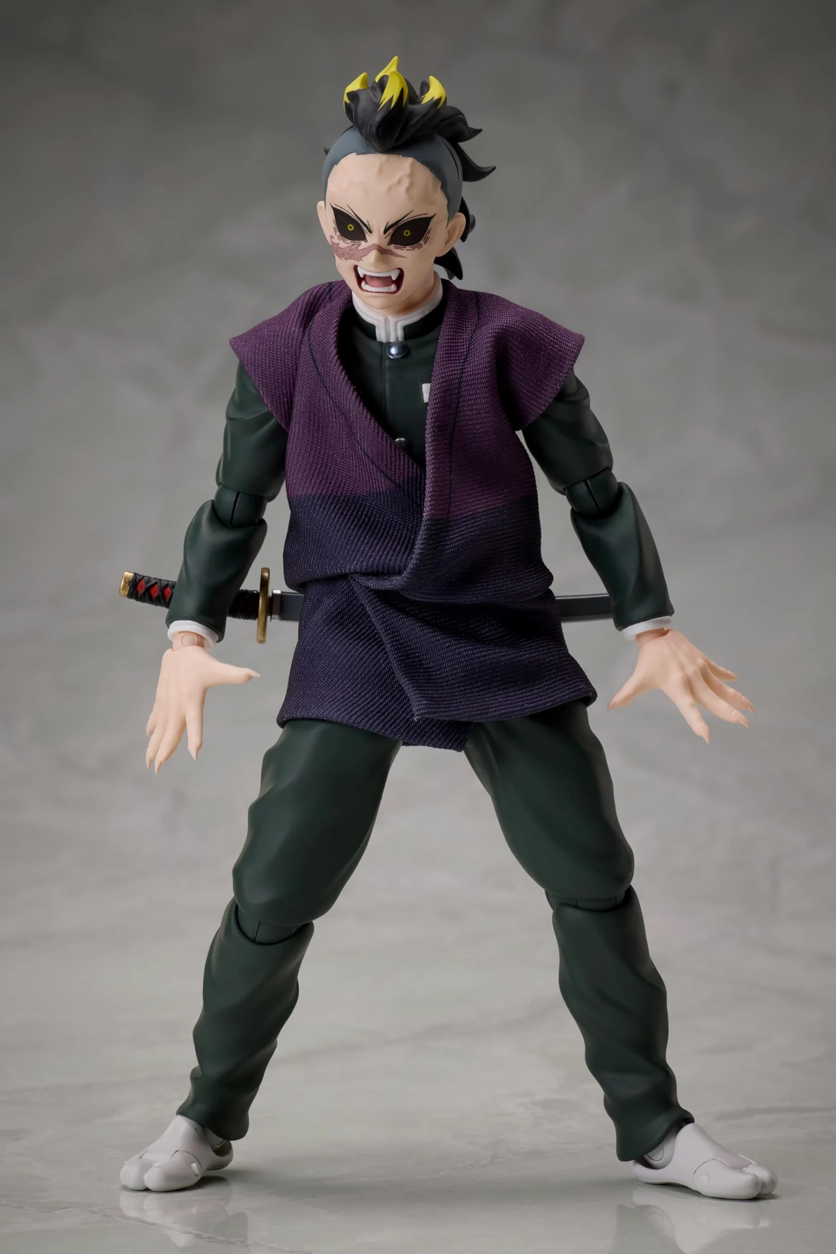 Aniplex Demon Slayer Kimetsu no Yaiba - Genya Shinazugawa BUZZmod Actionfigur im Maßstab 1:12