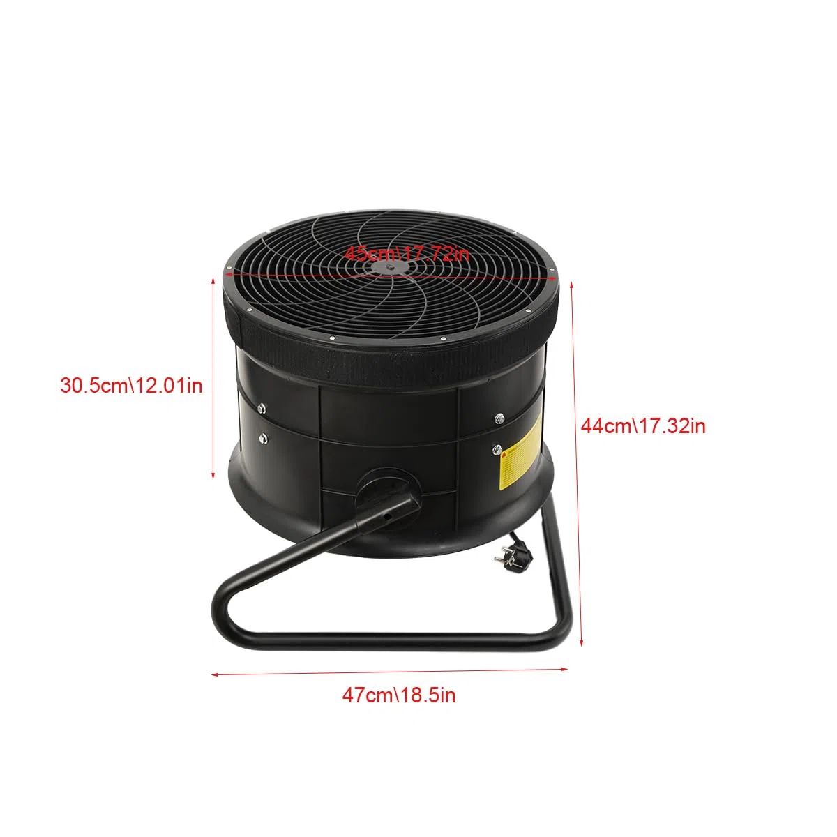 Professionelles Luftgebläse für Puppentänzer 7m Sky Puppet Tänzerin Blower Gebrauchs Blower mit 950W 2800RPM Hochleistungs Gebläse für Aufblasbare Tänzer oder Aufblasbare Puppen