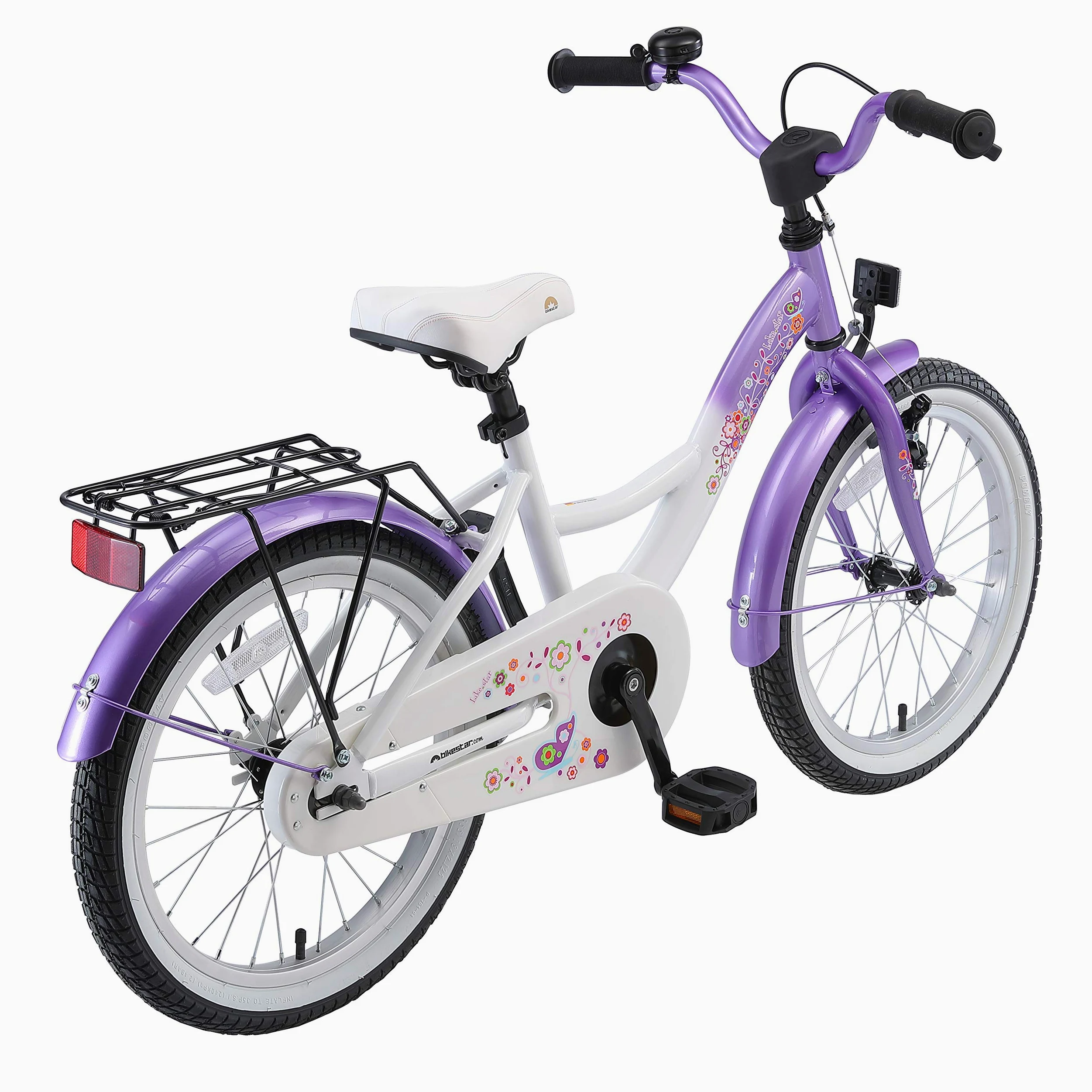 BIKESTAR Kinderfahrrad für Jungen und Mädchen ab 5 Jahre | 18 Zoll Kinderrad Classic | Fahrrad für Kinder | Risikofrei Testen
