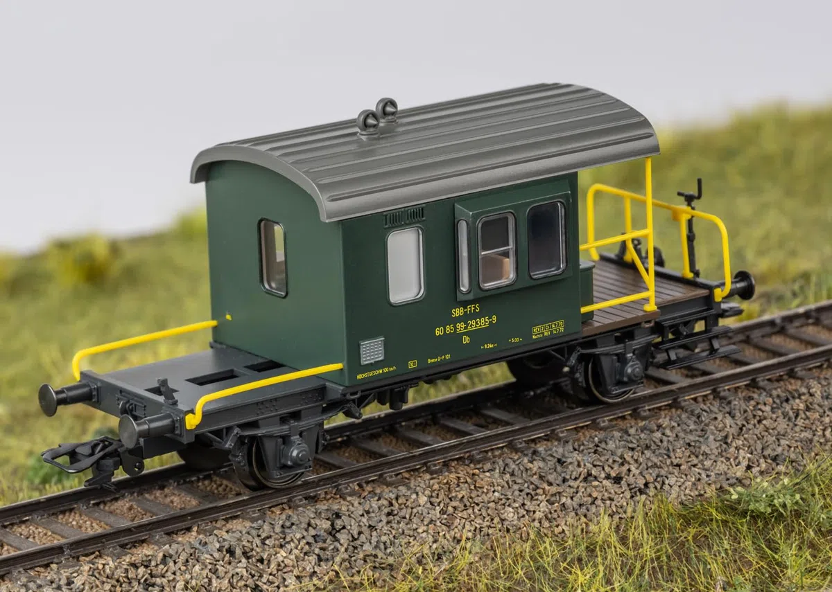 Märklin Modelleisenbahn Güterzug-Begleitwagen Sputnik SBB - Spur H0 - Art.-Nr. 46853