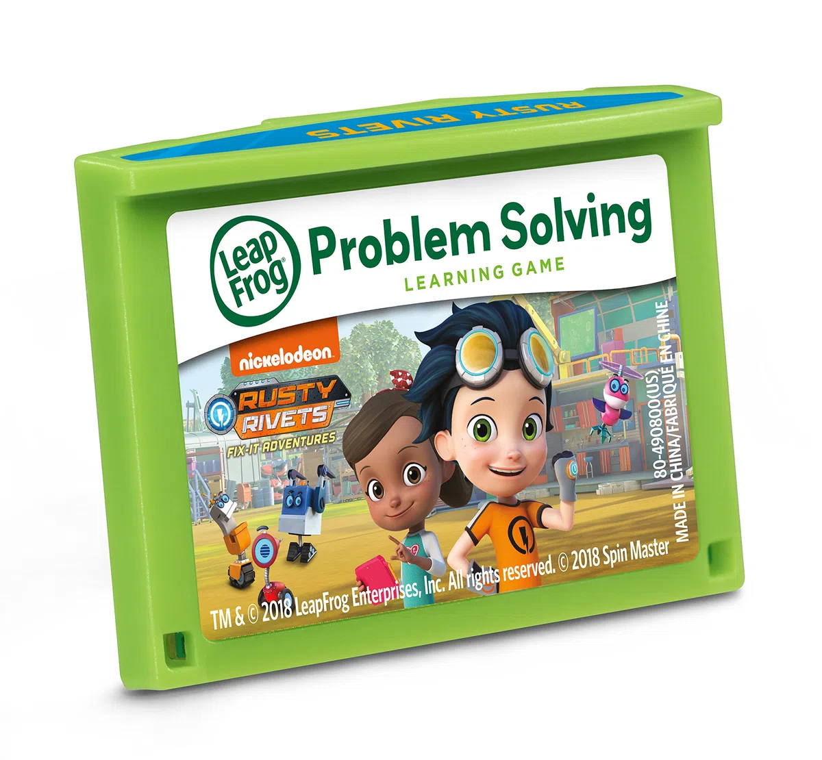 LeapFrog 490803 LeapPad Rusty Rivets Cartridge Lernspielzeug, Mehrfarbig, Einheitsgröße