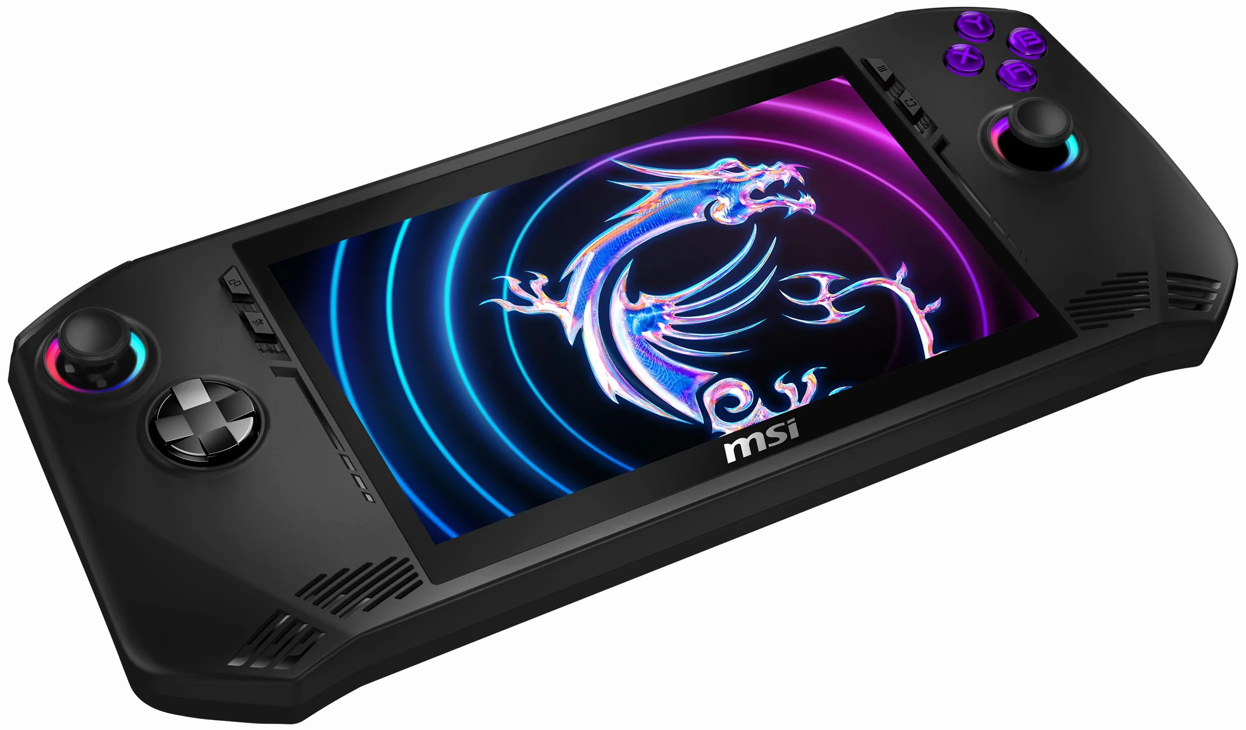 MSI Claw A1M-036 Gaming Handheld, 7 Zoll FHD 120Hz IPS Display, Intel Core Ultra 5 Prozessor 135H, 16 GB RAM, 512GB SSD, Intel Arc Grafik, Windows 11 Home, Schwarz