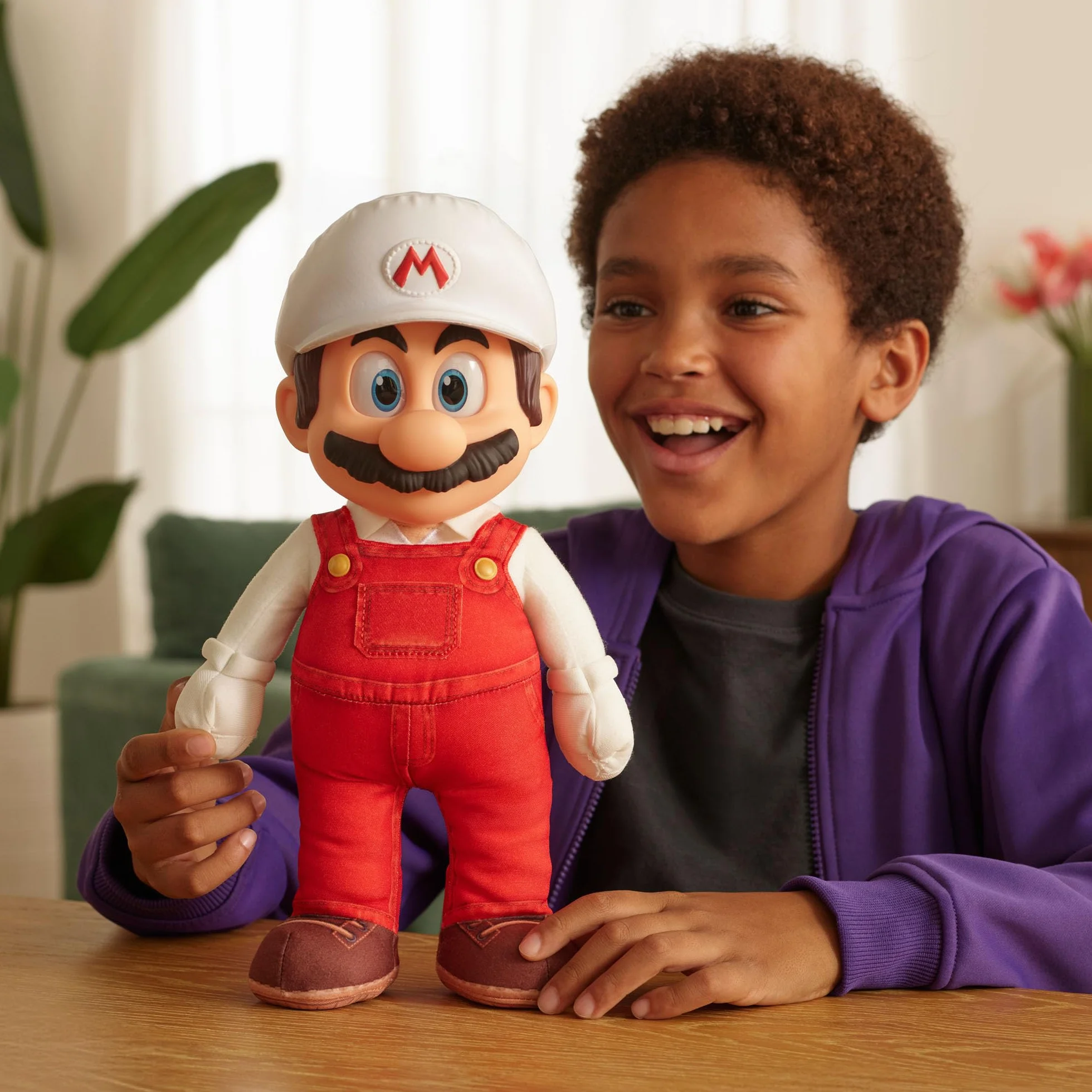 Super Mario Galaxy Fire Mario Plüschtier 35 cm offiziell lizenziert Jakks Pacific Nintendo Sammlerstück