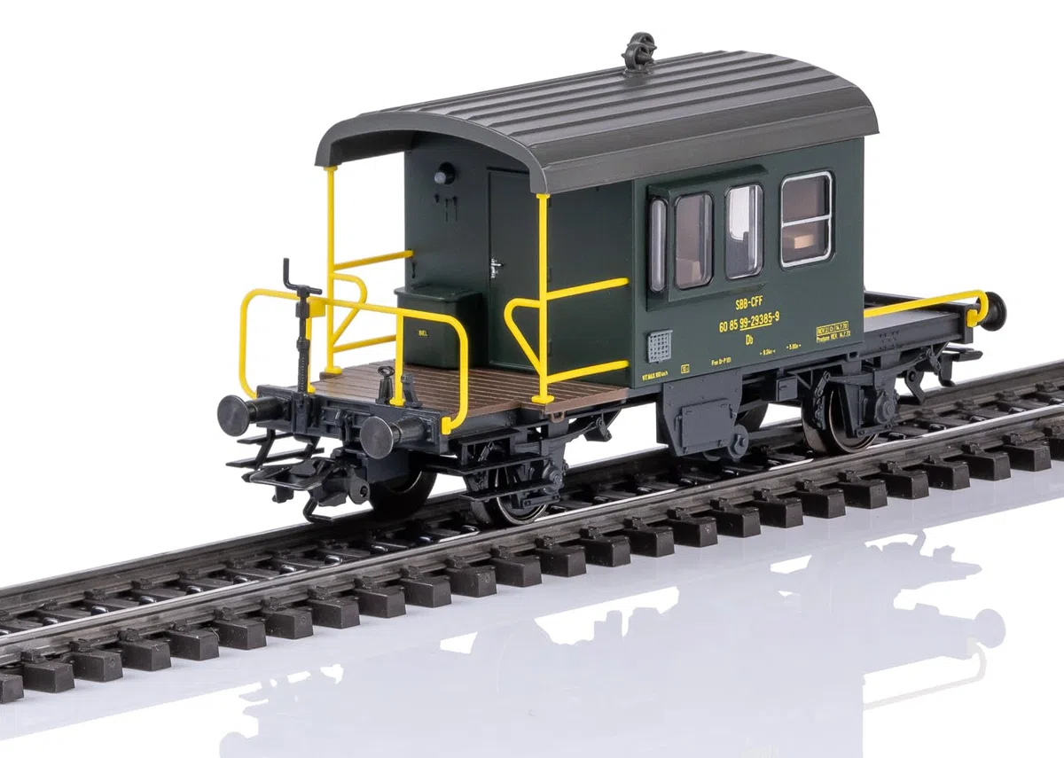 Märklin Modelleisenbahn Güterzug-Begleitwagen Sputnik SBB - Spur H0 - Art.-Nr. 46853