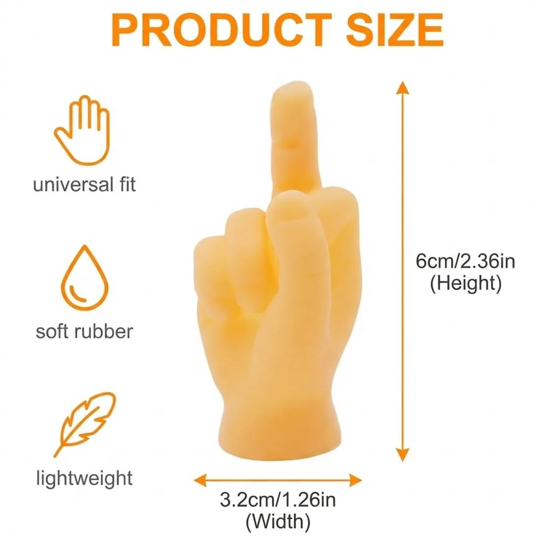 5 Stück Stinkefinger Geschenk, Mini Hände, Tiny Hands, Kleine Hände, Stinkefinger, Mini Mittelfinger 10 Gummihand Fingerpuppen, Kreative Gesten Für Haustiere, Partys Und Soziale Medien
