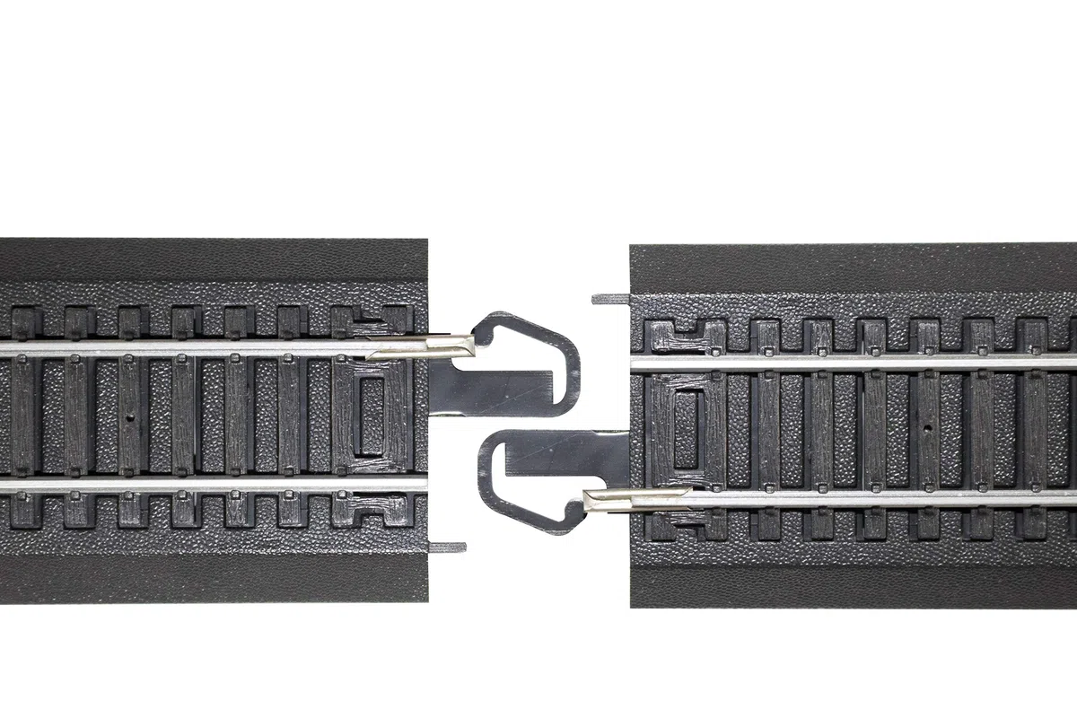 Bachmann Trains Snap-Fit E-Z Track Layout Expander Set Steel Alloy Rail Black Roadbed HO Scale