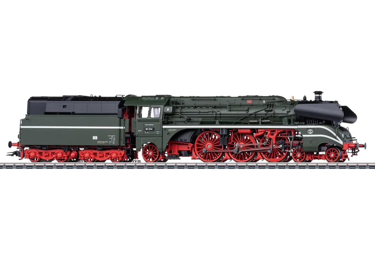 Märklin H0 - Dampflokomotive Baureihe 18.3 – Digital-Decoder mfx+ - dynamischer Rauchausstoß - filigran Metallkonstruktion – Epoche III – 39029